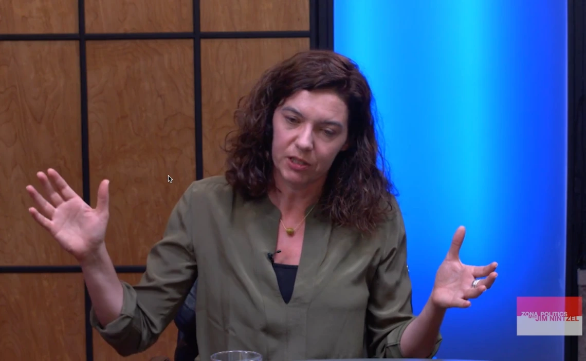 still image from the video interview