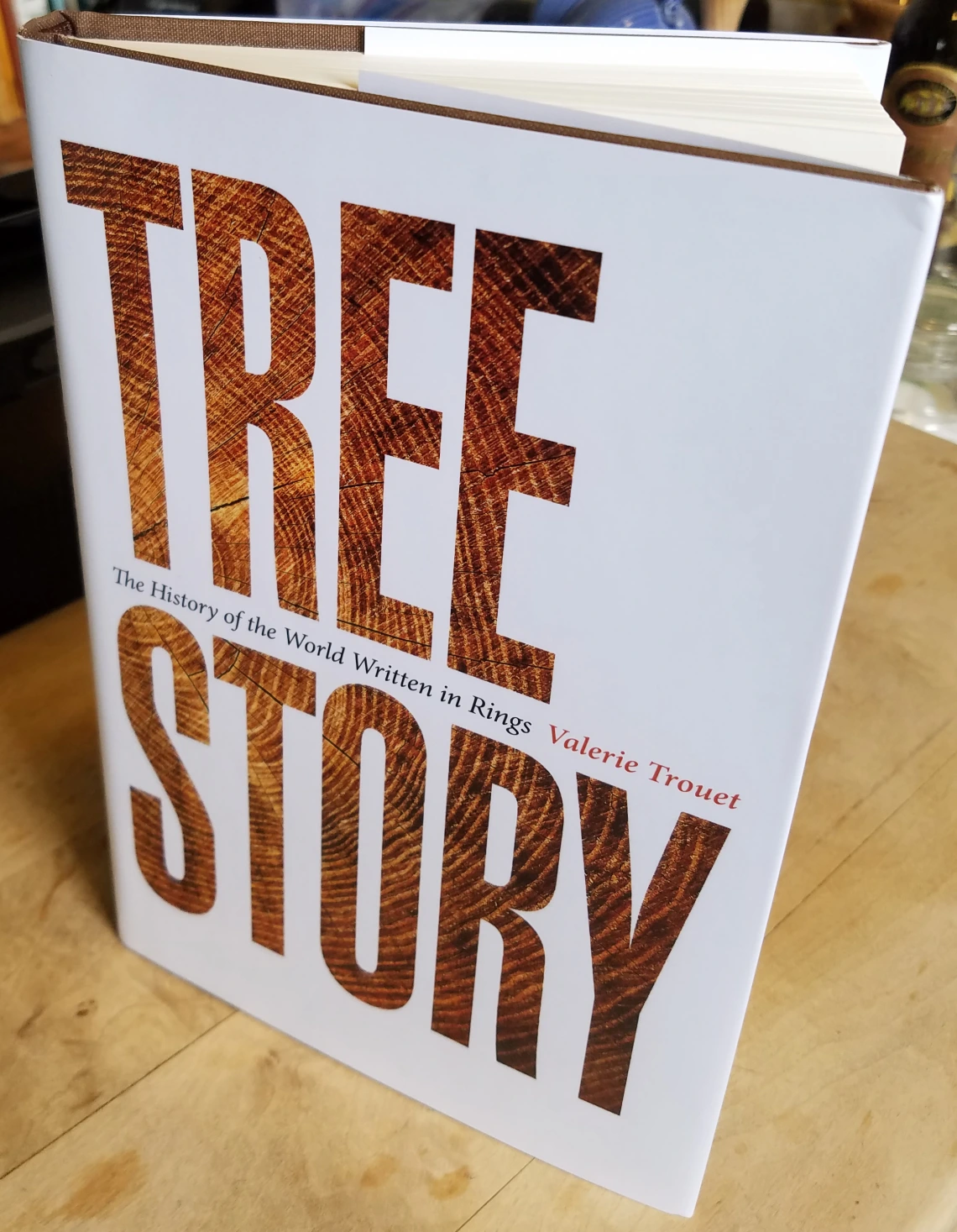 Tree Story by Valerie Trouet (hardback book)