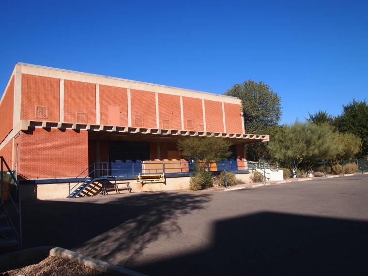 The original loading dock